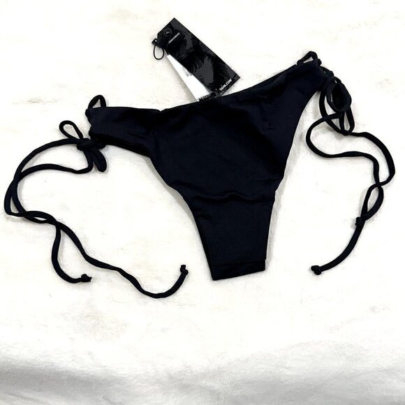 NWT Tavik Bebe Mini Bikini Bottom in Black - Extra Small - Picture 6 of 9